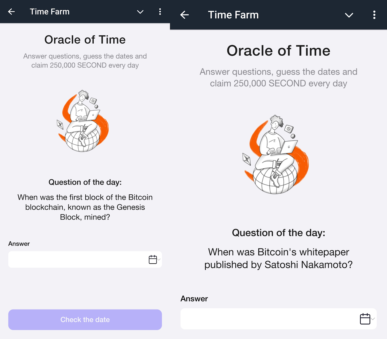 Time Farm Daily For Today