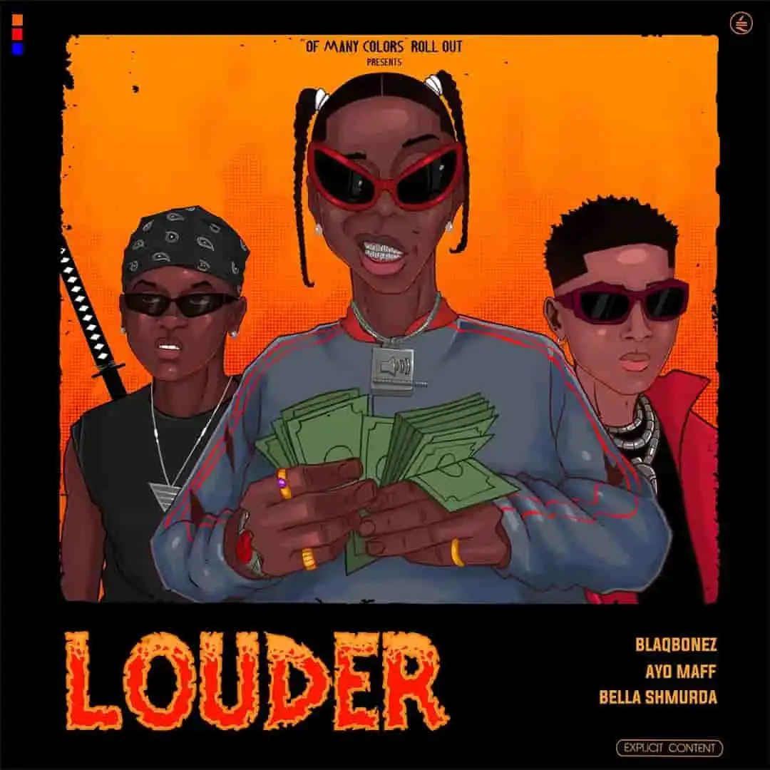 Blaqbonez ft. Bella Shmurda & Ayo Maff – Louder